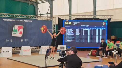 Marta Timpano in azione
