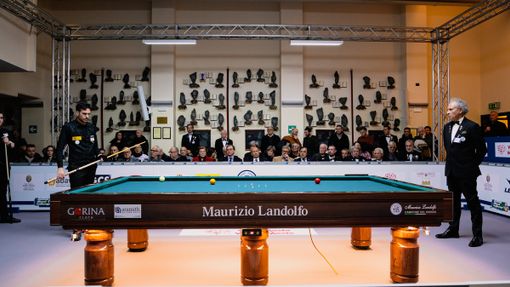 Biliardo: Andrea Ragonesi vince il 45° Gran Premio Goriziana di SAINT-VINCENT Biliardo: Andrea Ragonesi vince il 45° Gran Premio Goriziana di SAINT-VINCENT