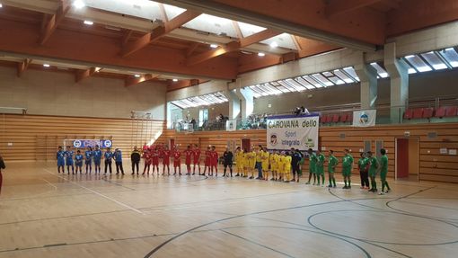 La tappa della Carovana a Pont-Saint-Martin La tappa della Carovana a Pont-Saint-Martin