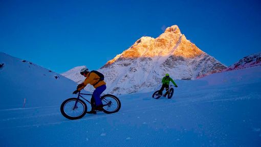 Causa brutto tempo rinviato Snow Bike del Cervino