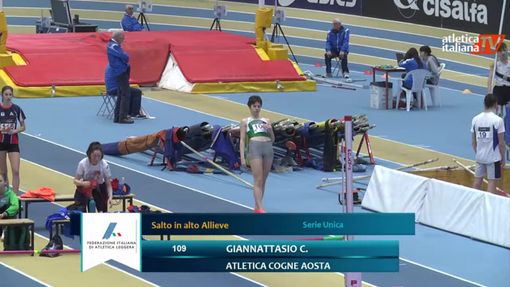 Clarissa Giannatasio in un salto