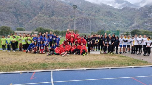 Atletica: Argento per VdA nel tRofeo regionale Province