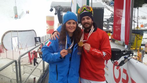 Michela Moioli e Luca Matteotti Michela Moioli e Luca Matteotti