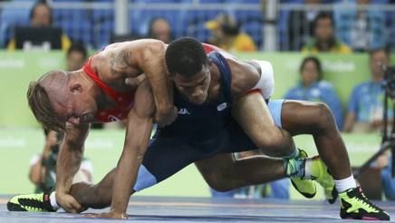 Il nostro Chamizo con l'americano Molinaro Il nostro Chamizo con l'americano Molinaro