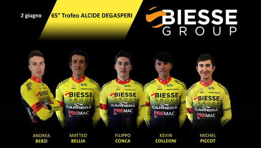 Ciclismo: Michel Piccot al Trofeo Alcide De Gasperi