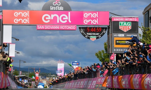 GIRO D'ITALIA: Finalmente si sono visti gli italiani e per di più giovani