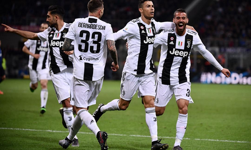 Calcio: Finisce 1-1 Inter Juve; Cristiano Ronaldo risponde a Nainggolan
