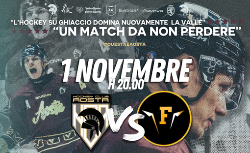 Hockey: Aosta vs Valdifiemme, la sfida infiamma il ghiaccio! Hockey: Aosta vs Valdifiemme, la sfida infiamma il ghiaccio!