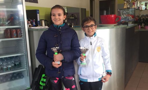 Heloise Pramotton (a ds) con Camilla Falco