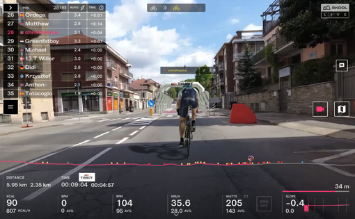 CICLISMO: GIRO D'ITALIA VIRTUAL ENEL 2022 HOSTED BY BKOOL  A COGNE