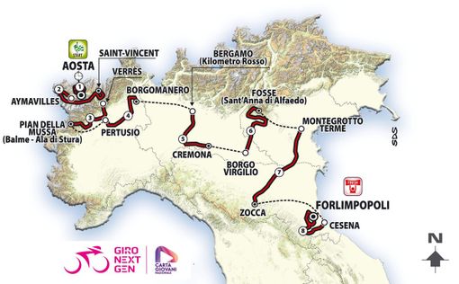 GIRO NEXT GEN 2024: 174 CORRIDORI, UN SOGNO ROSA GIRO NEXT GEN 2024: 174 CORRIDORI, UN SOGNO ROSA