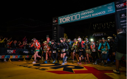 La partenza del TOR100 - photo credits Nicola Biagetti - Zzam! Agency