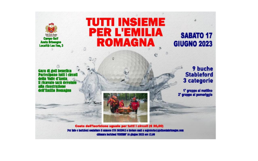 Il Golf della Valle d'Aosta per l'Emilia Romagna Il Golf della Valle d'Aosta per l'Emilia Romagna