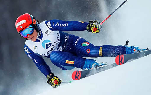 Brignone: "Enormemente dispiaciuta per la cancellazione" Brignone: "Enormemente dispiaciuta per la cancellazione"