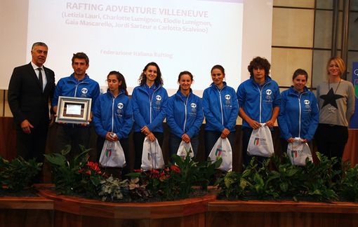 Rafting: Ai giovani del Villeneuve il premio della Giornata Olimpica Rafting: Ai giovani del Villeneuve il premio della Giornata Olimpica
