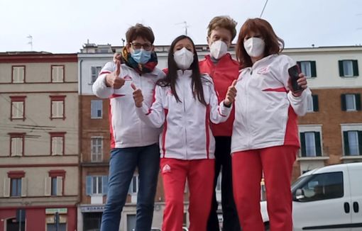 Sandra Dini, Chiara Ansaldi, Maria Luisa Finazzi e Liana Calvesi