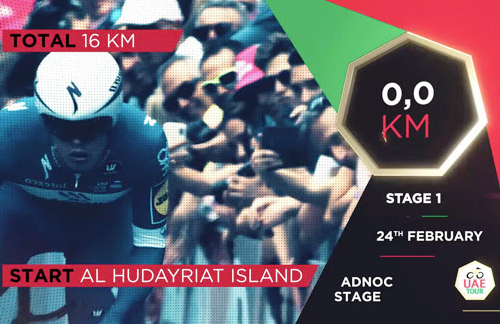 Ciclismo: Si parte con l'Abu Dhabi Tour