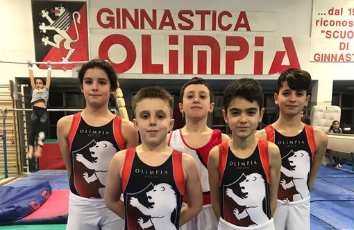 Gabriel Fuccio, Mattia Coutandin, Riccardo Durello, Gabriele Mordenti e Eric Mombelli