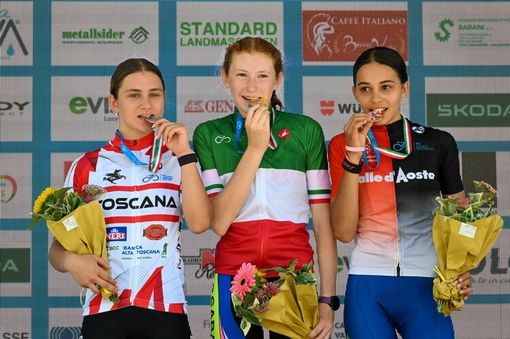 Ciclismo: Giulia Renzulli conquista uno storico bronzo ai Campionati italiani su strada Ciclismo: Giulia Renzulli conquista uno storico bronzo ai Campionati italiani su strada