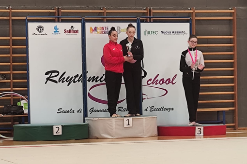 Ritmica: Matilde Lo Verso sul podio Junior 2 di Candelo