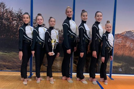 Ritmica: un successo e un terzo posto per il Club des Sports