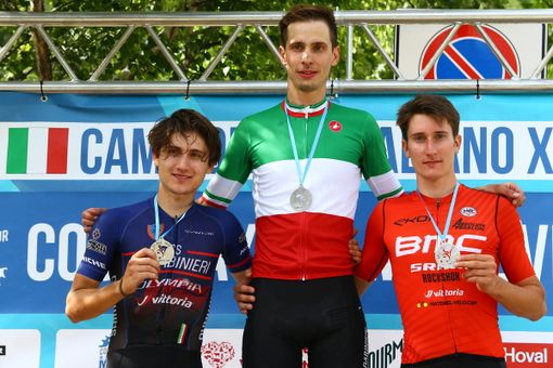 Luca Braidot al centro Luca Braidot al centro