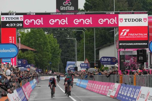 GIRO D'ITALIA: NICO DENZ VINCE LA QUATTORDICESIMA TAPPA