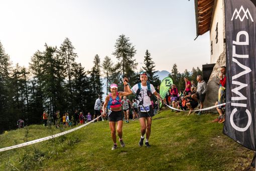 Nella foto di Roverto Roux Gloriana Pellissier e Massimo Junod