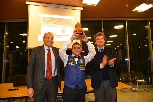 Andrea Quarta, detentore del Grand Prix 2018 Andrea Quarta, detentore del Grand Prix 2018