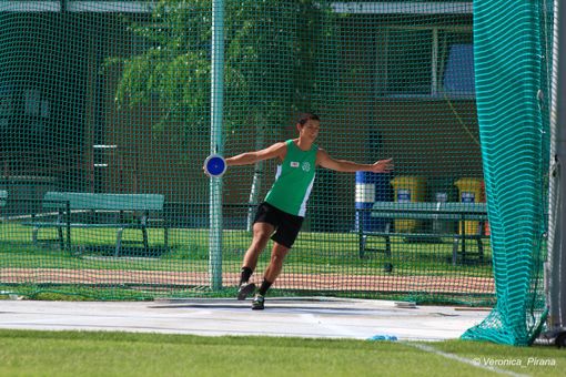 Atletica: Il nuovo primato regionale nel disco junior è di Alessandro Casadei