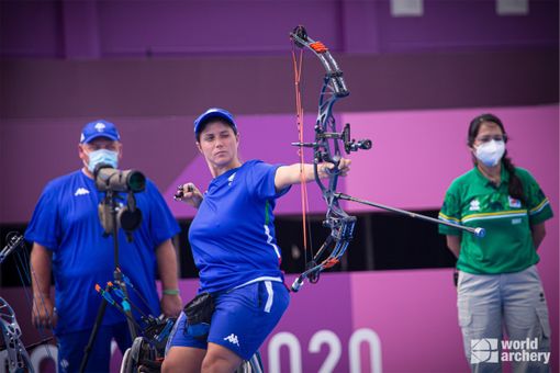 Eleonora Sarti con il coach Stefano Mazzi