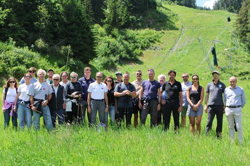 Fis e Infront a La Thuile per il sopralluogo estivo