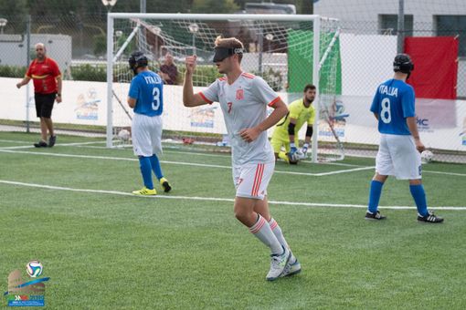 Calcio a 5 non vedenti. Euro2019, contro la Spagna prima sconfitta degli azzurri