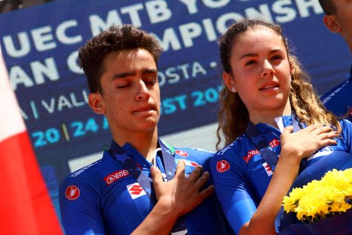 Filippo Agostinacchio e Giulia Challancin Filippo Agostinacchio e Giulia Challancin