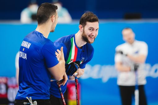 Sebastiano Arman ed Amos Mosaner. Credit: AFLO Sebastiano Arman ed Amos Mosaner. Credit: AFLO