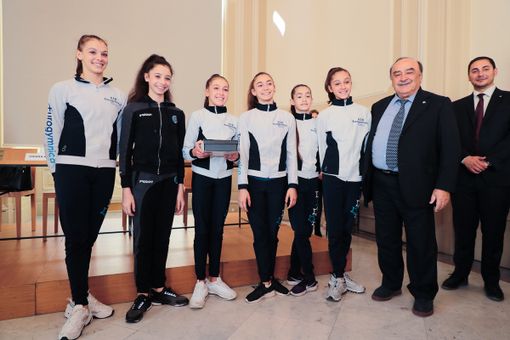 L'Olimpia e la Gym di Aosta a Torino per i 150 anni della Federazione Ginnastica d'Italia