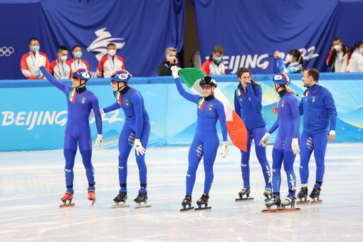 PECHINO 2022: Italia Team ancora d'argento! PECHINO 2022: Italia Team ancora d'argento!