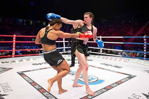 Martine Michieletto in azione
