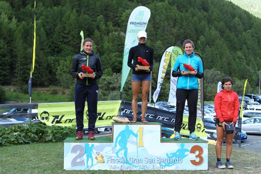 Podio femminile e nell'articolo quello maschile (foto Acmedia)