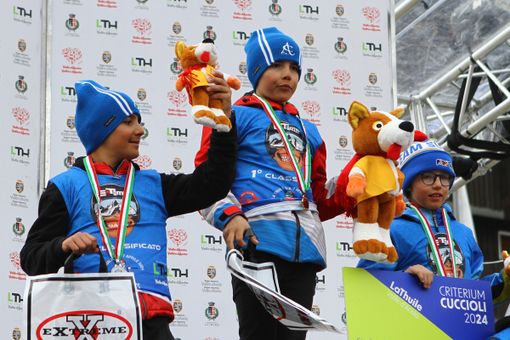 Sci Uno-due del Lecco nello slalom maschile Cuccioli 1