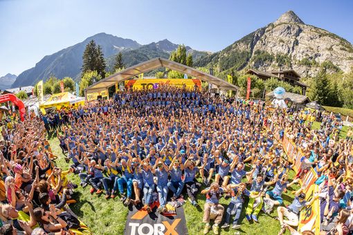 Tutti i finishers del TOR330 - Tor des Géants® al Parco Bollino di Courmayeur Tutti i finishers del TOR330 - Tor des Géants® al Parco Bollino di Courmayeur