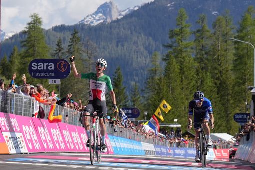 GIRO D'ITALIA: FILIPPO ZANA VINCE LA DICIOTTESIMA TAPPA GIRO D'ITALIA: FILIPPO ZANA VINCE LA DICIOTTESIMA TAPPA