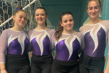 Da sinistra Alessia La Spina, Sofia Susanna, Ilaria Savigni e Ilaria Ciervo