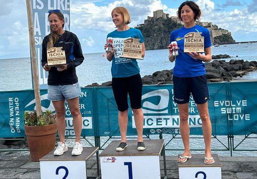 Nuoto: La vittoria del cuore per Marie Claire Deanoz che onora il fratello alle gare di Ischia Nuoto: La vittoria del cuore per Marie Claire Deanoz che onora il fratello alle gare di Ischia