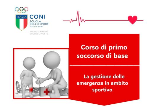 Pronto Soccorso nello Sport: Il CONI VdA scende in campo con un incontro informativo per tecnici e operatori Pronto Soccorso nello Sport: Il CONI VdA scende in campo con un incontro informativo per tecnici e operatori