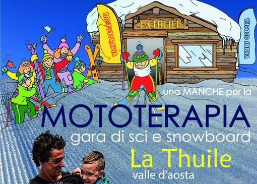 Vanni Oddera e la mototerapia ospiti a La Thuile Vanni Oddera e la mototerapia ospiti a La Thuile