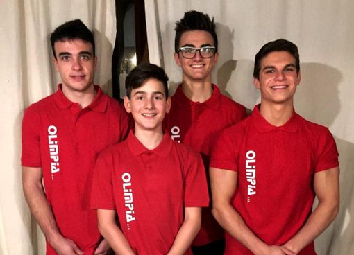 Alessandro Arosio, Lorenzo Mattana, Tommaso Morra Di Cella e Samuele Gallo