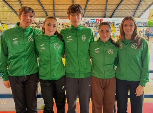 Da sn: Carrozzino, Abelli, Bois, Graziano, Dellio