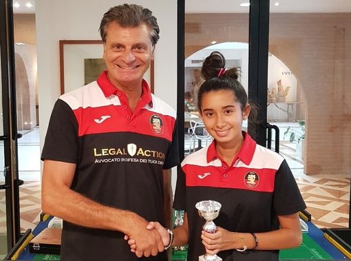 Julia Filippella insieme a Orlando Navarra Julia Filippella insieme a Orlando Navarra