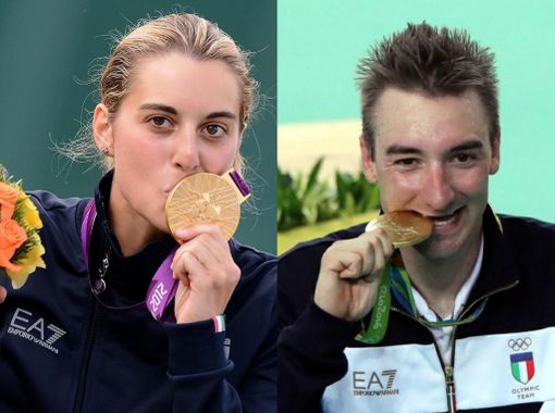 TOKYO 2020: Elia Viviani e Jessica Rossi portabandiera dell'Italia